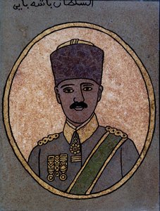 Kemal (Mustapha) Ataturk (1881-1938) 1920-30 (malet glas)
