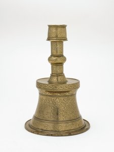 Lysestage, osmannisk dynasti, slutningen af det 15.-begyndelsen af det 16. århundrede (messing)