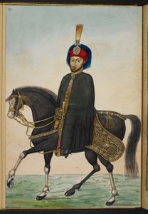 Eller 9505 f.72r, Abdulmecit I (vellum) af Turkish School