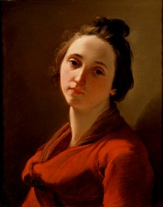 Hoved af en ung kvinde, 1775-1778
