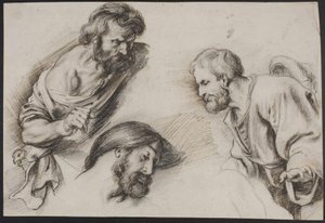 Figurstudier af Ubekendt