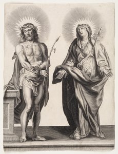 Jesus og Maria af Ubekendt