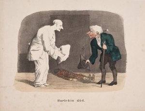 Harlekin død af Ubekendt Ubekendt