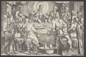 Kristus forudsagde Judas Iskariots forræderi ved den sidste nadver