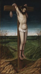Den gode tyv (Saint Dismas) af Ubekendt spansk mester