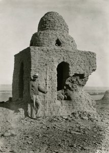 Den store grav, nekropolis, Qasr Ibrim, Egypten, foto af Ugo Monneret de Villard af Ugo Monneret de Villard