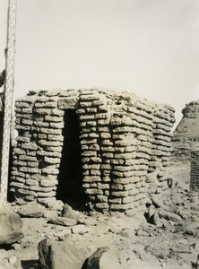 Grav i den nordlige nekropol, Qasr Ibrim, Egypten, foto af Ugo Monneret de Villard af Ugo Monneret de Villard
