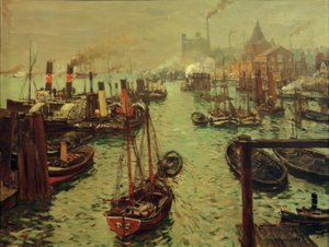 Hamborgs havn af Ulrich Hubner