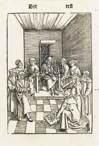 Jødisk ed fra Laienspiegel, Augsburg, 1509 af Ulrich Tengler