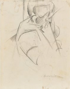 Buste af moderen af Umberto Boccioni