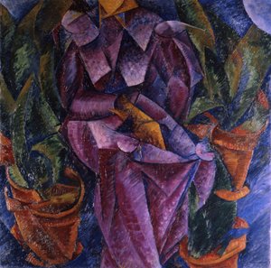Spiralkomposition, 1913 af Umberto Boccioni