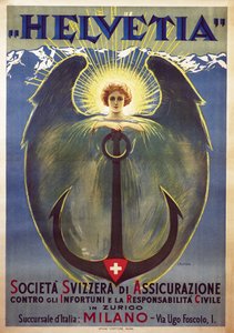 Helvetia plakat af Umberto Boccioni af Umberto Boccioni