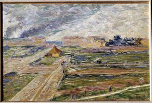 Periferi af Umberto Boccioni