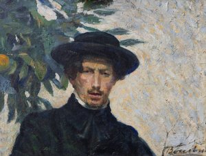 Selvportræt af Umberto Boccioni