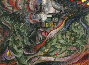Sindetilstande I: Afskedene. 1911 af Umberto Boccioni