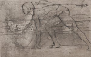 Atleten, 1907. af Umberto Boccioni