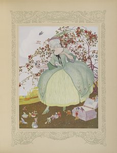 Gracieuse havde først en vis glæde ved at se sådan en ekstraordinær ting, illustration fra 