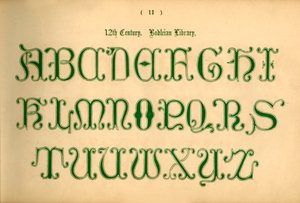 12. århundrede. Bodleian Library, 1862 af Unbekannt
