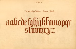15. og 16. århundrede. Tysk. Lille, 1862 af Unbekannt