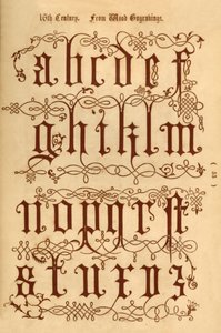 16. århundrede. Fra Træstik, 1862 af Unbekannt