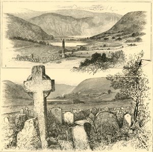 1. Glendalough-dalen. 2. I Glendalough., 1898. af Unbekannt