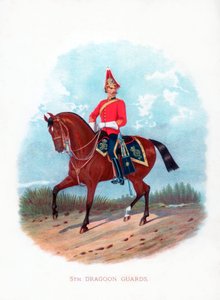 5th Dragon Guards, 1888 af Unbekannt