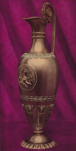 En 20-karat guldampulle eller salvningsbeholder med billedkunst af Magdalen, 1803 af Unbekannt