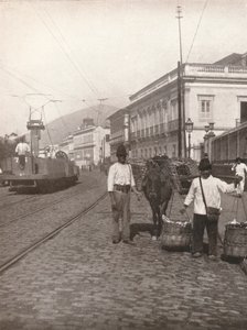 En gadescene fra Botafogo, Rio, 1914 af Unbekannt