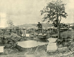 En bro ved Lismore, 1901. af Unbekannt
