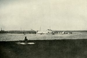 En britisk super-ubåd, c1914-1918, 1919. af Unbekannt