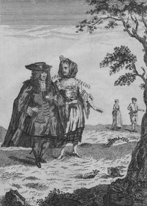 A Burgomaster and His Wife, slutningen af det 17.-begyndelsen af det 18. århundrede af Unbekannt