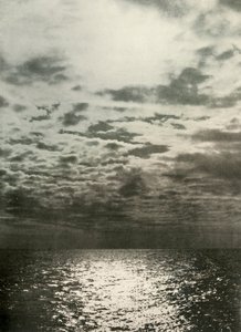 En skyeffekt før havet frøs til, c1908, 1909 af Unbekannt