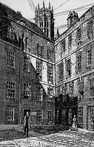 A Corner of Cliffords Inn, 1903 af Unbekannt