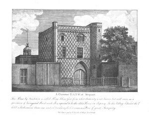 A Curious Gate at Stepney, 1791 af Unbekannt