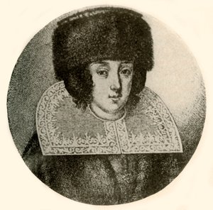 En hollandsk dame i pelshue og kappe, 1644, 1937. af Unbekannt