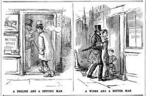 En tåbelig og væddemålsmand og en klog og en bedre mand, 1852 af Unbekannt