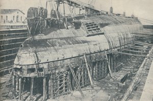 En stor bedrift delvist gennemført. Leonardo da Vinci hviler i tørdok, 1936 af Unbekannt