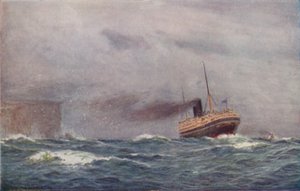 A Homeward Bound P. & O. Liner, 1923. af Unbekannt