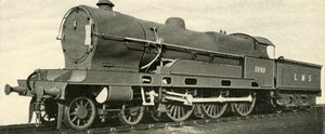 En førende Express-type på L.M.S. - The Rebuilt Claughton., c1930. af Unbekannt