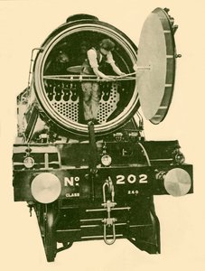 En London og North Eastern Mixed Engine Engine med røgkasse åbnet, c1930. af Unbekannt