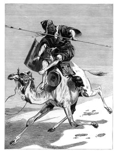 En maurisk kriger, c1890 af Unbekannt
