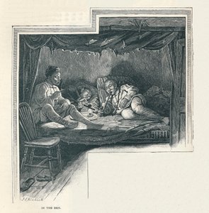 En nat i et opiumhule, 1891 af Unbekannt