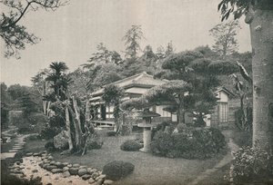 En privat have i Yokohama, c1892 af Unbekannt
