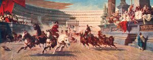 Et romersk vognløb, The Circus Maximus, 20. århundrede af Unbekannt