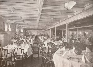 En Royal Mail Dining Hall, 1914 af Unbekannt