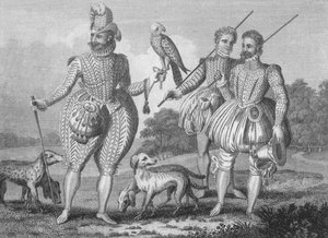 En sportsmand fra det 16. århundrede, c1798. af Unbekannt