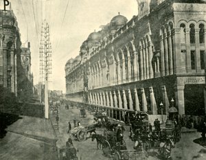 A Sydney Street View, 1901. af Unbekannt