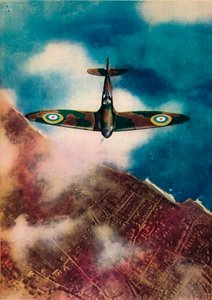 En Vickers Supermarine Spitfire, 1940 af Unbekannt