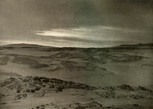 A View North, Towards The Dying Sun, i marts c1908, 1909. af Unbekannt