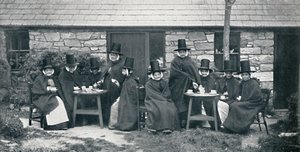 Et walisisk teselskab, 1912 af Unbekannt